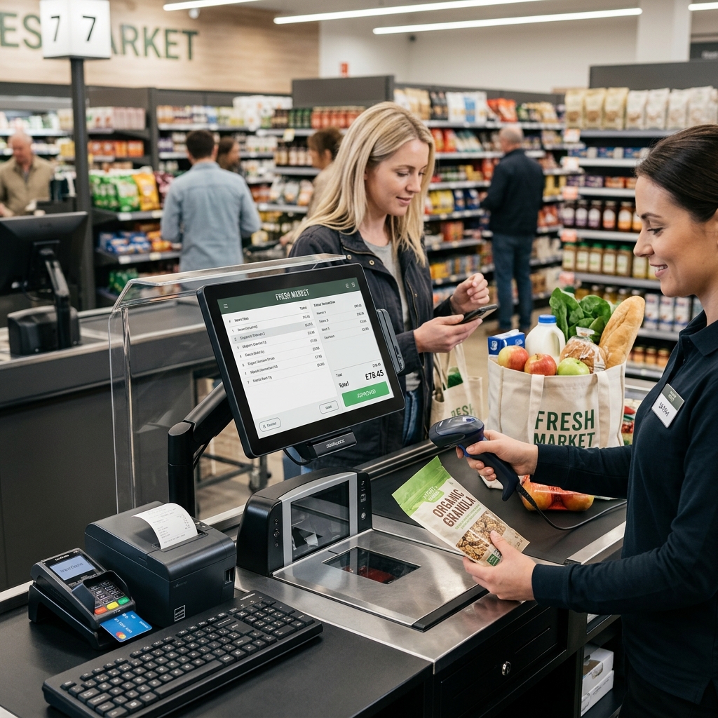 Wie wählt man ein Supermarkt-Kassensystem aus? Kassensystem-Ratgeber 2026